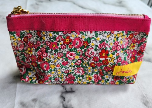 Joules pink floral cosmetic - joules,