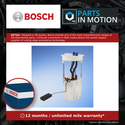 Fuel pump fits passat - fits, 1.8