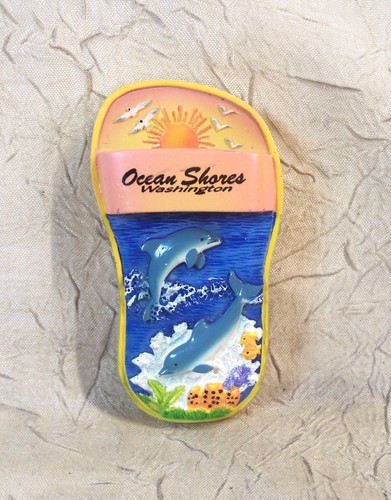 Ocean shores souvenir - shores, resin