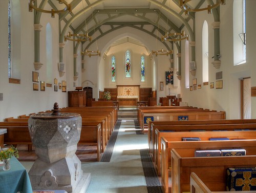 Photo 6x4 burley church - photo,