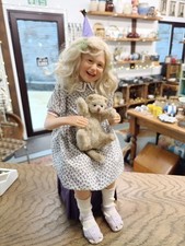 Pat And Glen East Doll Seated