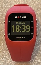 Polar A300 Fitness Activity Tracker - Black - Pink Wristband