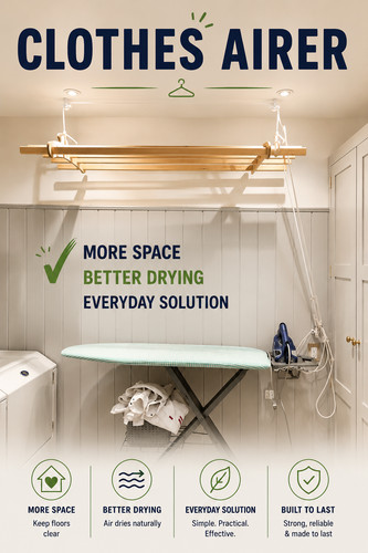 Ceiling clothes airer pulley - ceiling,