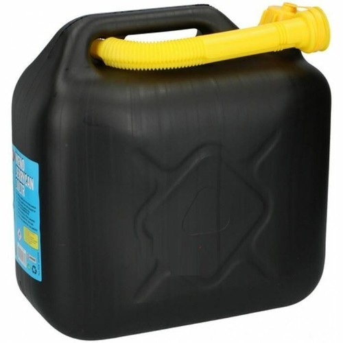 10l black plastic fuel - black, jerry