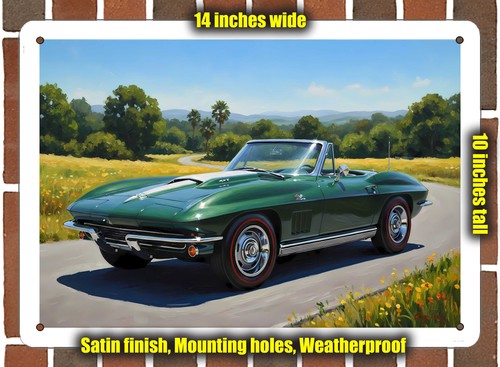 Metal sign 1967 chevrolet - sign,