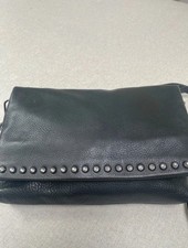 Mint Velvet Black Leather