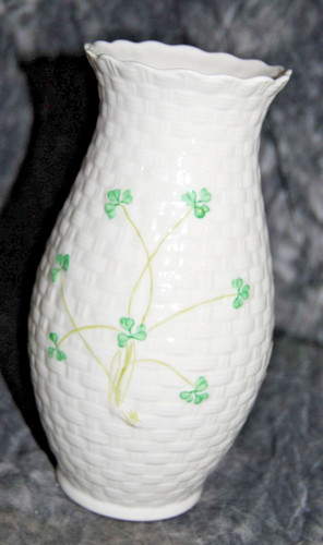 Belleek pottery shamrock - belleek,