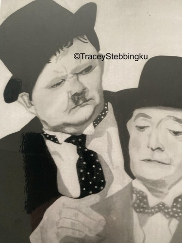 Laurel and hardy art - and,