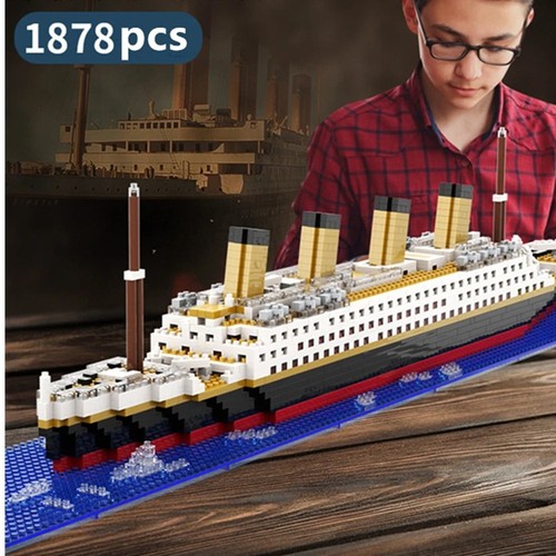 Titanic building blocks set - building,