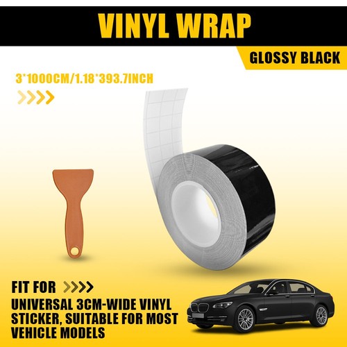 Gloss black chroming vinyl - gloss, de-chroming