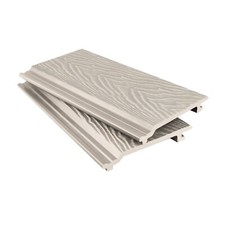 Ash WPC Composite Shiplap Woodgrain Cladding Board 3.6m Exterior Interior