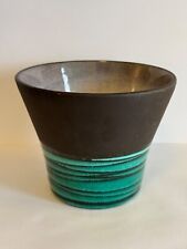 Vintage Steuler Keramik Planter Fat Lava West Germany 1970s