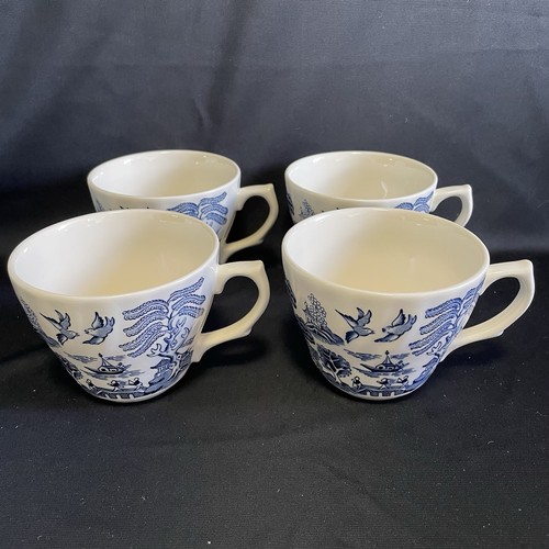Vintage churchill blue willow - vintage,