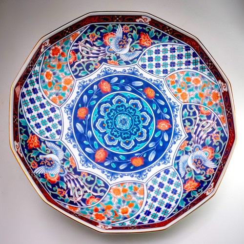 Japanese imari style porcelain - japanese,
