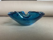 Vintage Blue Murano Glass