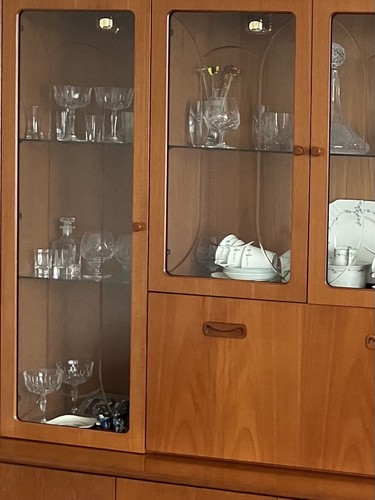 Plan teak wall unit - teak,