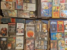 80 Different VHS Videos
