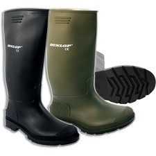 MENS DUNLOP WELLINGTONS BOOTS WELLIES RUBBER SHOES SIZE 3-12UK SNOW LADIES BOYS