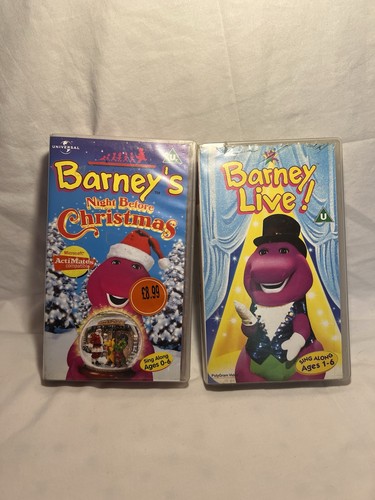 Barney the dinosaur vhs - barney,