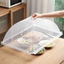 Pop Up Food Cover Large Collapsible Mesh Fly Wasp Net Party Kitchen New