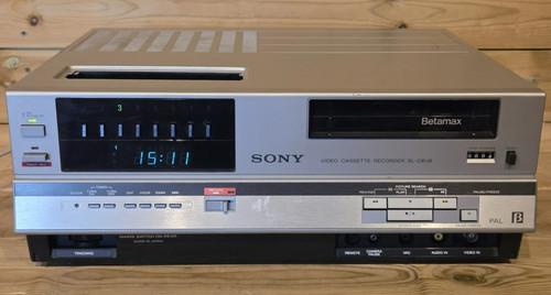 Vintage sony betamax c6ub - sony,