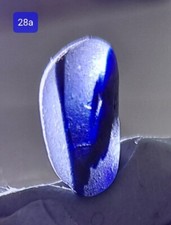 BLUE MULTI SEAHAM SEA GLASS