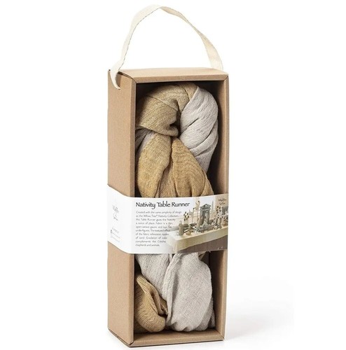 Willow tree nativity - tree, table