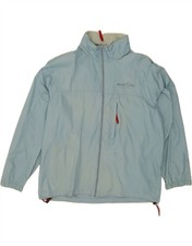 MURPHY & NYE Mens Hooded Rain Jacket UK 42 XL Blue Polyamide AE04