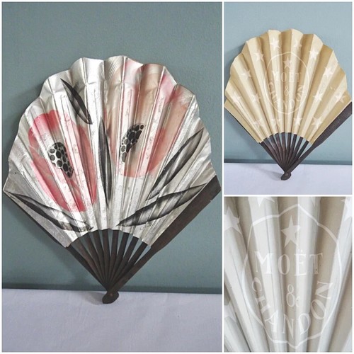 Vintage advertising fan moet - vintage,