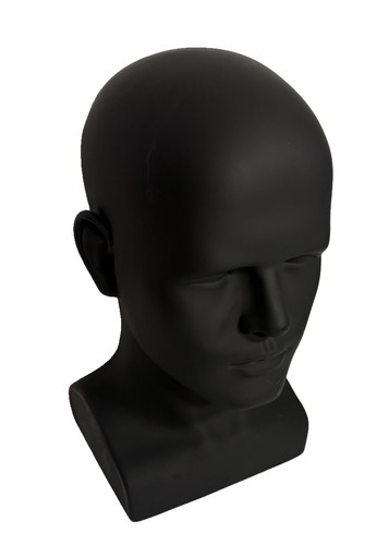 Black adult male - black, mannequin