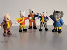 Vintage Rupert Bear Figures 