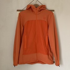 Norrona 29 / Warm2  Stretch Fleece Hoodie Jacket Orange Excellent Condition 