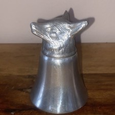 Pewter Fix Headed Stirrup Cup