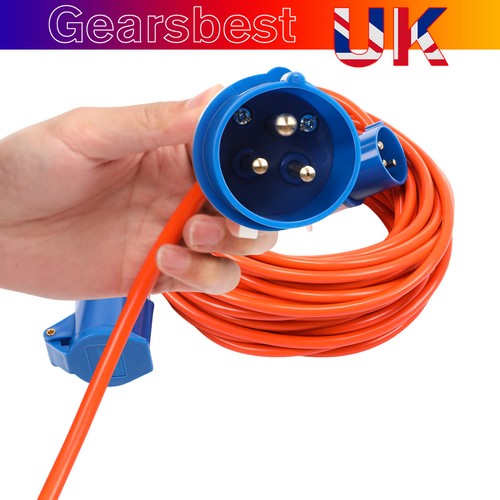 Caravan mains cable lead - mains,