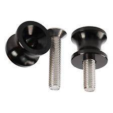 2pcs Black 10MM Rear Swingarm