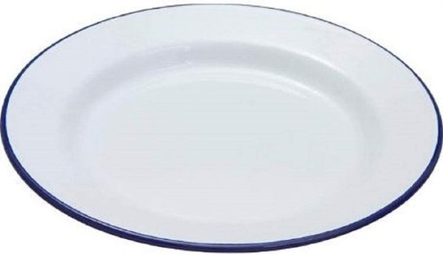 Falcon enamel dinner plate - enamel,