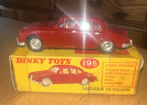 Dinky jaguar mk2 litre - dinky,