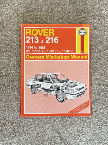 Rover 213 216 1984 - rover,