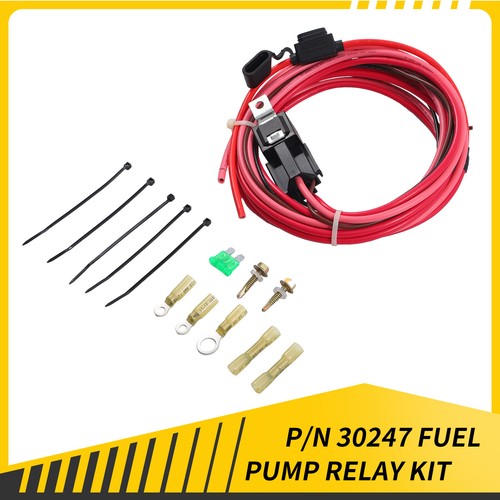 Electric fuel pump relay kit - pump,