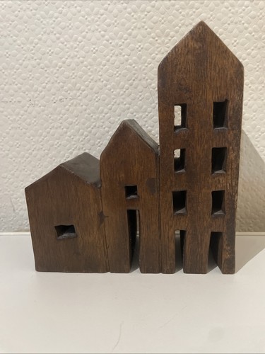 Wooden abstract house - wooden,