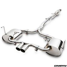 2.5" STAINLESS CARBON CATBACK EXHAUST SYSTEM FOR BMW MINI R53 COOPER S 1.6 02-06