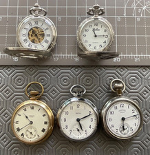 5 Pocket Watches Smiths +