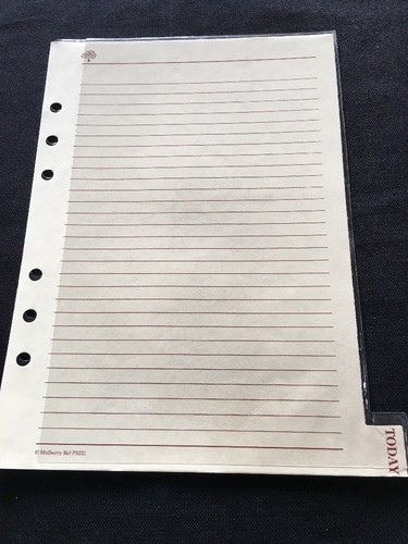 Organiser filofax mulberry - organiser/filofax,