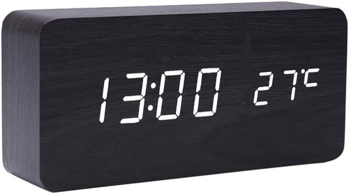 Led digital alarm clock - led,