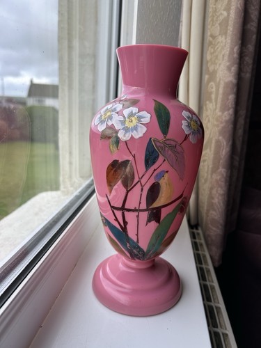 Victorian bristol pink opaline - victorian,