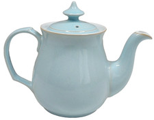 Denby Linen Teapot Light Blue