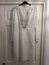 Ladies Zara White Gold Beaded