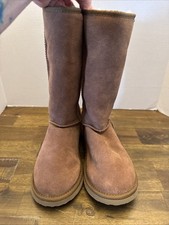 Ukala Wool Lined Suede Brown