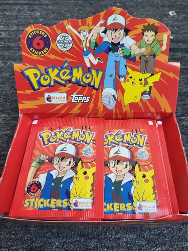 Pokemon merlin topps stickers - pokemon,