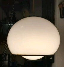 Lampada A Sospensione BUD di Harvey Guzzini Anni 70 Originale, Perspex E...